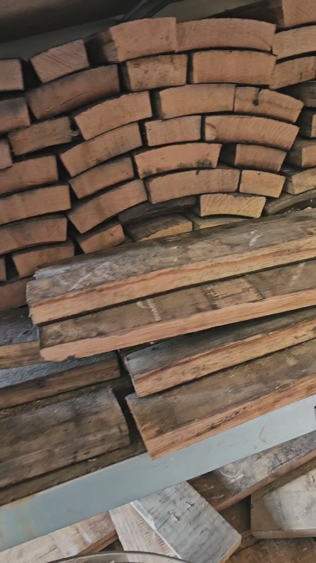 Cooper turning signature miniature barrel bung from reclaimed barrel staves for miniature cask